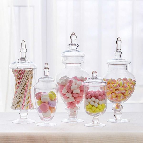 storage bottles & jars european transparent glass candy jar tin sugar bowl creative wedding dessert kitchen decoration tank yhj40307
storage bottles & jars european transparent glass candy jar tin sugar bowl creative wedding dessert kitchen decoration tank yhj40307
