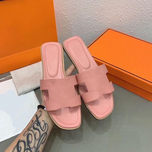 2022 women slipper oran sandal slides ladies genuine calfskin shoes fashion outdoor brown black summer flats with box
2022 women slipper oran sandal slides ladies genuine calfskin shoes fashion outdoor brown black summer flats with box