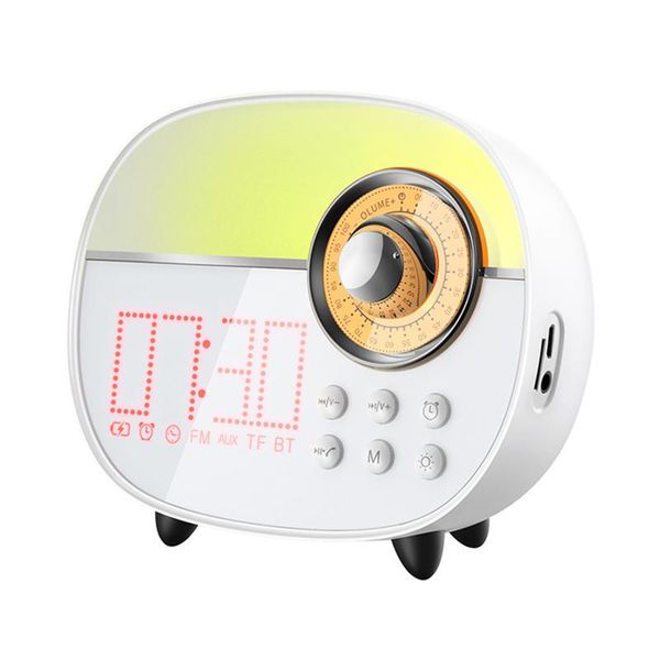 other clocks & accessories wake up light, colorful night lamp ,led alarm clock with bluetooth and fm radio, for girls, baby, kids room,white
other clocks & accessories wake up light, colorful night lamp ,led alarm clock with bluetooth and fm radio, for girls, baby, kids room,white