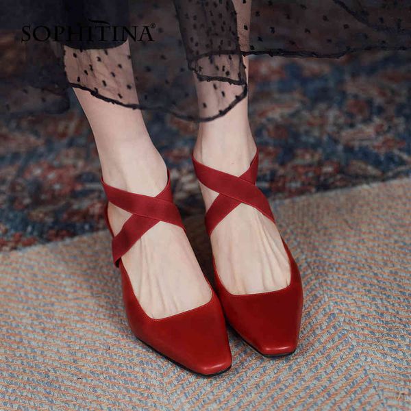 sophitina cross strap women's sandals square toe shallow mouth solid color shoes daily summer high-heeled female shoes ao820 210513, Black
sophitina cross strap women's sandals square toe shallow mouth solid color shoes daily summer high-heeled female shoes ao820 210513, Black