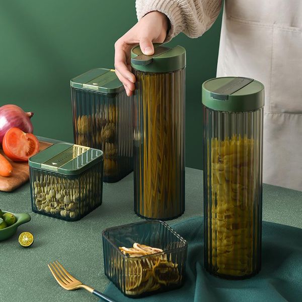 storage bottles & jars japan style sealed pasta jar kitchen refrigerator whole grain moisture proof milk powder square clear
storage bottles & jars japan style sealed pasta jar kitchen refrigerator whole grain moisture proof milk powder square clear