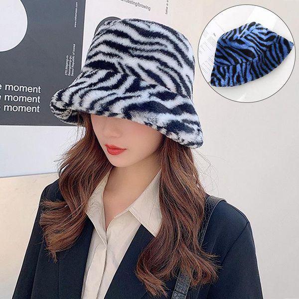 wide brim hats 1pcs women's fashion zebra pattern fisherman hat plush warm basin showing face small printing polyester bucket s78, Blue;gray
wide brim hats 1pcs women's fashion zebra pattern fisherman hat plush warm basin showing face small printing polyester bucket s78, Blue;gray