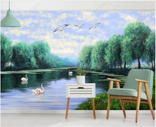 custom mural 3d po wallpaper flying bird blue sky river water swan forest decor in the living room for walls 3 d wallpapers
custom mural 3d po wallpaper flying bird blue sky river water swan forest decor in the living room for walls 3 d wallpapers