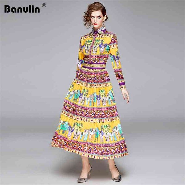 banulin runway maxi dress women's long sleeve turn down neck animal printing floral high waist contrast color pleated 210603, Black;gray
banulin runway maxi dress women's long sleeve turn down neck animal printing floral high waist contrast color pleated 210603, Black;gray