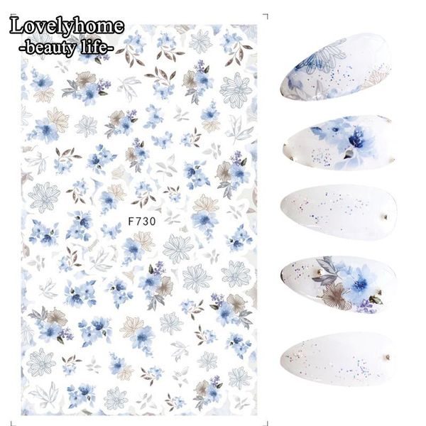 flowers nail stickers adhesive ultra thin decals fresh elegant baby blue flower back glue finger tips decorations f730 &, Black
flowers nail stickers adhesive ultra thin decals fresh elegant baby blue flower back glue finger tips decorations f730 &, Black
