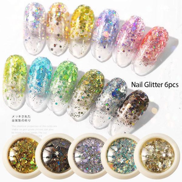 nail art sequins eye makeup bright gradient laser loose powder decorations 6pcs glitter1, Silver;gold
nail art sequins eye makeup bright gradient laser loose powder decorations 6pcs glitter1, Silver;gold
