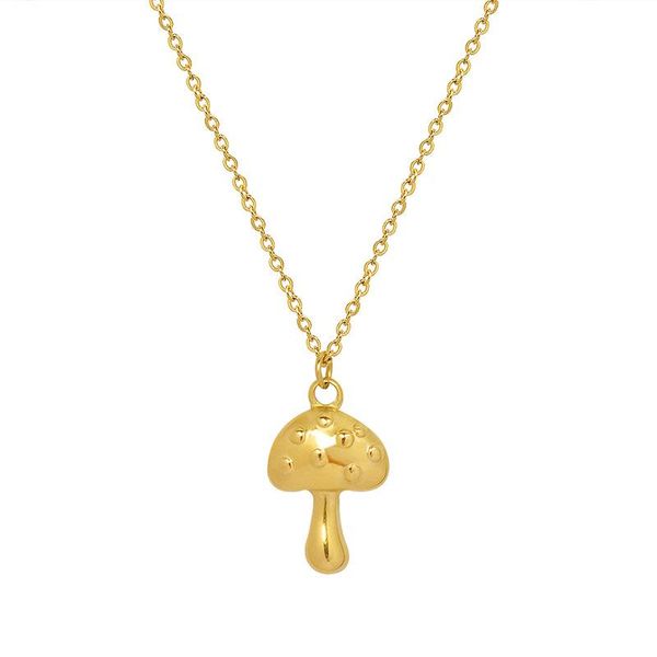 pendant necklaces ins 316l stainless steel mini necklace special design cartoon mushroom for women girls trendy jewelry gift, Silver
pendant necklaces ins 316l stainless steel mini necklace special design cartoon mushroom for women girls trendy jewelry gift, Silver