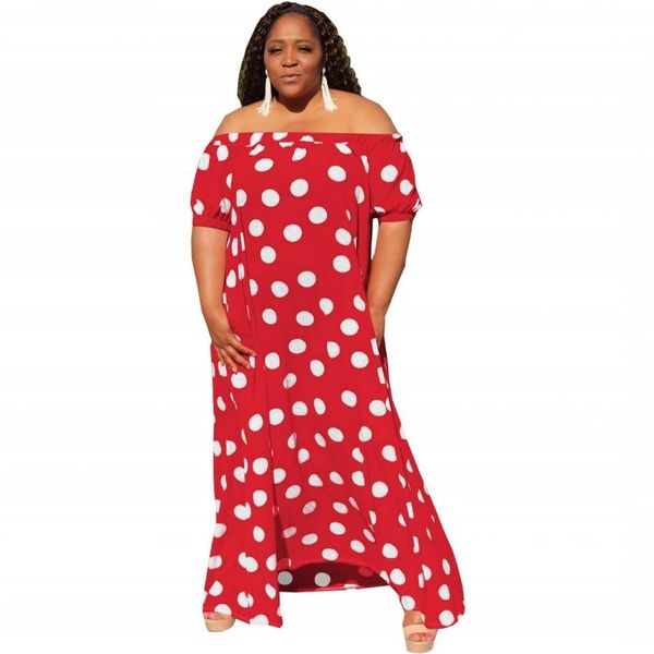 ethnic clothing african long maxi dress women's dots slash neck off the shoulder backless daily evening party dresses for women, Red
ethnic clothing african long maxi dress women's dots slash neck off the shoulder backless daily evening party dresses for women, Red