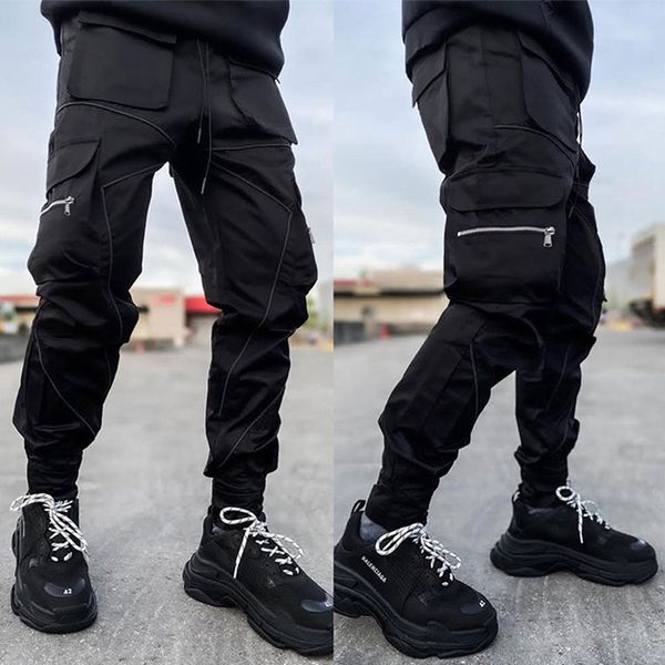 mens pants high street for men reflectivesweatpants casual hip hop streetwear asian size, Black
mens pants high street for men reflectivesweatpants casual hip hop streetwear asian size, Black