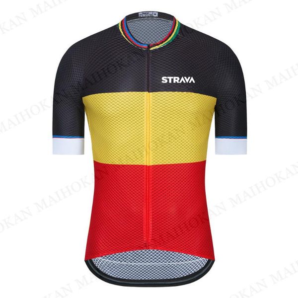 racing sets 2021 strava cycling jersey set breathable bicycle clothing riding bike clothes short sleeve sports ropa ciclismo, Black;blue
racing sets 2021 strava cycling jersey set breathable bicycle clothing riding bike clothes short sleeve sports ropa ciclismo, Black;blue