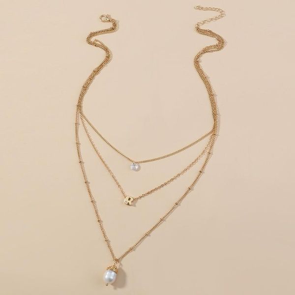 chains multi-layer simple fashion elegant slender neck necklace natural pearl pendant temperament joker cold wind shell, Silver
chains multi-layer simple fashion elegant slender neck necklace natural pearl pendant temperament joker cold wind shell, Silver