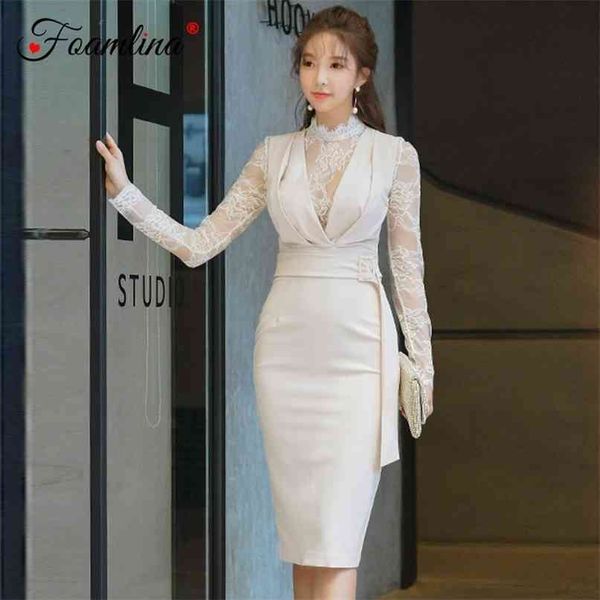 spring fashion floral lace patchwork bodycon dress stand collar long sleeve casual work party midi pencil 210603, Black;gray
spring fashion floral lace patchwork bodycon dress stand collar long sleeve casual work party midi pencil 210603, Black;gray