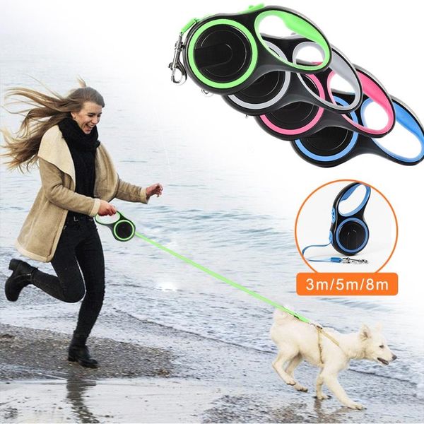3m/5m/8m long automatic extending retractable dog leash for small large puppy pet durable harness collars & leashes
3m/5m/8m long automatic extending retractable dog leash for small large puppy pet durable harness collars & leashes