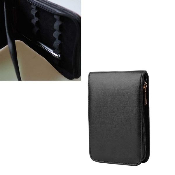 storage bags 2021 fountain pen/roller pen black color pu leather zipper case for 12 pens
storage bags 2021 fountain pen/roller pen black color pu leather zipper case for 12 pens