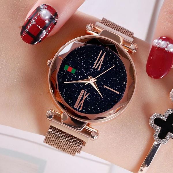 wristwatches roman numeral luxury purple vibrato ladies watch starry sky magnetic waterproof female wristwatch for women gifts, Slivery;brown
wristwatches roman numeral luxury purple vibrato ladies watch starry sky magnetic waterproof female wristwatch for women gifts, Slivery;brown