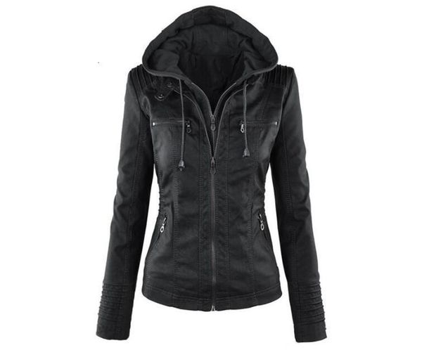 women's leather & faux jacket women hoodies winter autumn motorcycle black outerwear pu 2021 coat
women's leather & faux jacket women hoodies winter autumn motorcycle black outerwear pu 2021 coat