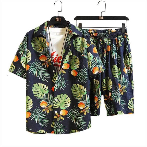 hawaiian print shirt sets mens tracksuits summer short sleeve button casual floral suit coconut daily beach shorts 2 piece, Gray
hawaiian print shirt sets mens tracksuits summer short sleeve button casual floral suit coconut daily beach shorts 2 piece, Gray