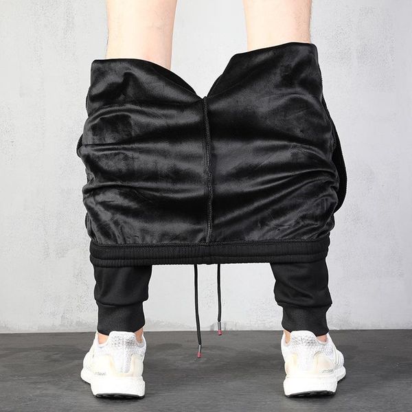 men's pants mens warm sweatpants heavyweight cotton thick winter oversized joggers man clothing streetwear fleece sports trousers 8xl, Black
men's pants mens warm sweatpants heavyweight cotton thick winter oversized joggers man clothing streetwear fleece sports trousers 8xl, Black