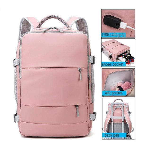 outdoor bags 15.6inch lapbackpack usb student gym bag girl backpacks women dry wet female nylon shoulder school mummy
outdoor bags 15.6inch lapbackpack usb student gym bag girl backpacks women dry wet female nylon shoulder school mummy