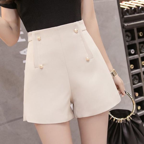 women's shorts #0684, White;black 
women's shorts #0684, White;black