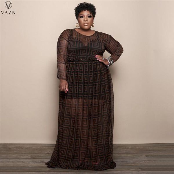 casual dresses vazn 2021 fashion street style long dress sleeve round neck printed floor length ladies, Black;gray
casual dresses vazn 2021 fashion street style long dress sleeve round neck printed floor length ladies, Black;gray