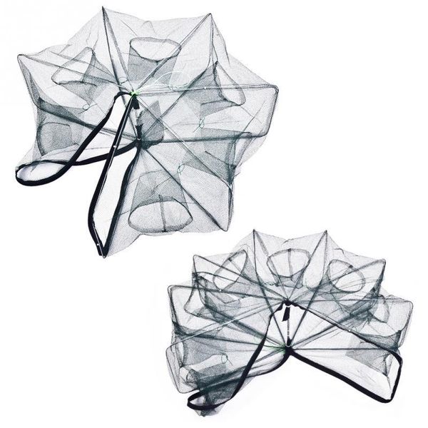 fishing accessories folded nylon steel wire automatic shrimp trap net fish minnow crab baits cast mesh 80x25cm 6/8 hole
fishing accessories folded nylon steel wire automatic shrimp trap net fish minnow crab baits cast mesh 80x25cm 6/8 hole