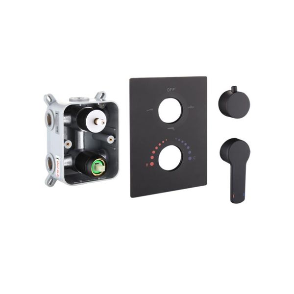 ways thermostatic / and cold mixing bath tap wall mounted chrome black bathroom shower faucet valve sets
ways thermostatic / and cold mixing bath tap wall mounted chrome black bathroom shower faucet valve sets