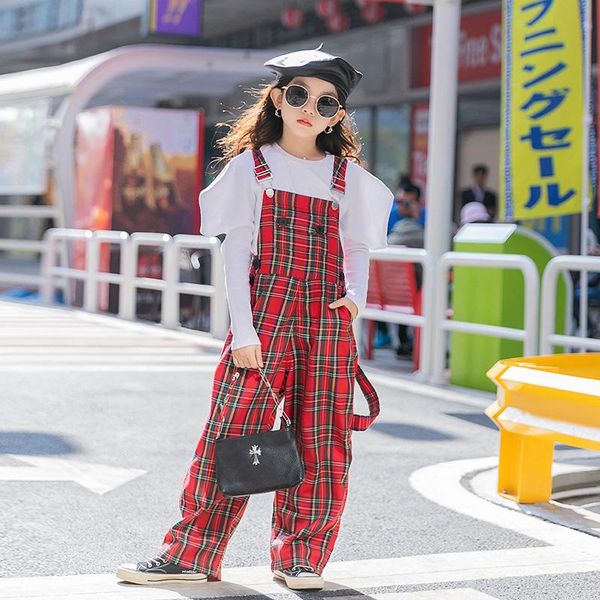 girls bib trousers 2021 spring children's loose wide-leg pants casual overalls fashion plaid teenage 12 13 14 years jumpsuits, Blue
girls bib trousers 2021 spring children's loose wide-leg pants casual overalls fashion plaid teenage 12 13 14 years jumpsuits, Blue