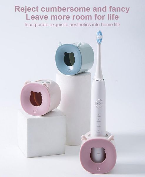 toothbrush holders 1pcs electric holder traceless stand rack wall-mounted bathroom universal
toothbrush holders 1pcs electric holder traceless stand rack wall-mounted bathroom universal