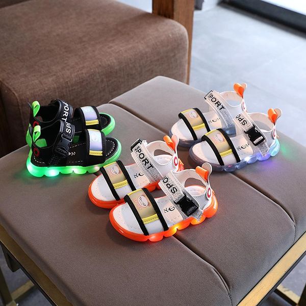 sandals 2021 summer girls' beach shoes children's led bright boy cartoon hollow breathable, Black;red
sandals 2021 summer girls' beach shoes children's led bright boy cartoon hollow breathable, Black;red