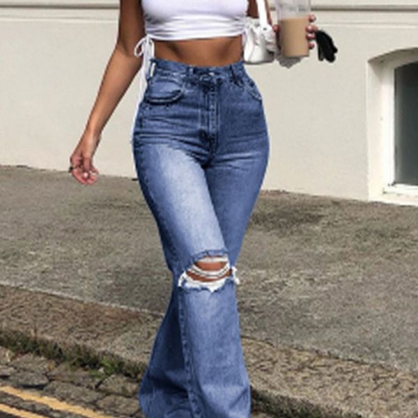 2011straight ripped jeans women summer denim wide leg trousers for women high waist skater jeans casual fashion classic pants 2021, Blue
2011straight ripped jeans women summer denim wide leg trousers for women high waist skater jeans casual fashion classic pants 2021, Blue