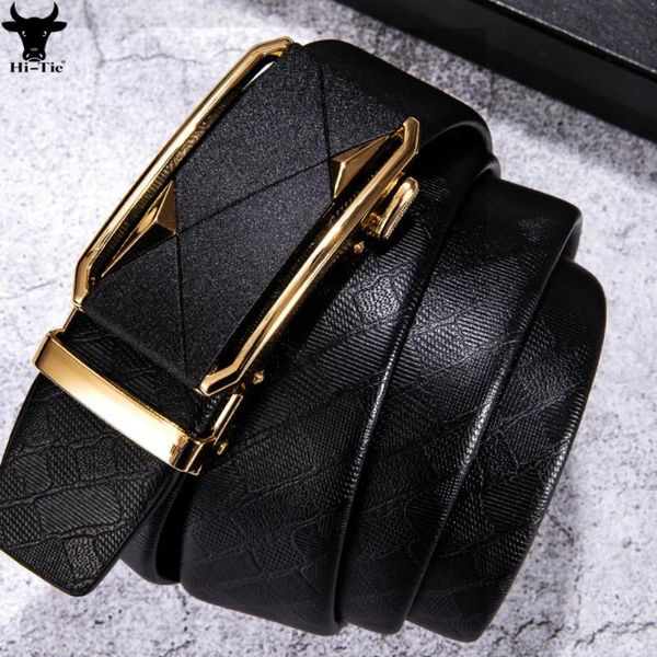 belts luxury black genuine leather mens gold automatic buckles ratchet waistband strap for men jeans dress business wedding gift, Black;brown
belts luxury black genuine leather mens gold automatic buckles ratchet waistband strap for men jeans dress business wedding gift, Black;brown