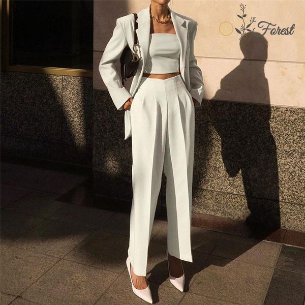 women's pants & capris oforest women white casual elegant office ladies solid high waist plaid autumn winter trousers suit 2021, Black;white
women's pants & capris oforest women white casual elegant office ladies solid high waist plaid autumn winter trousers suit 2021, Black;white