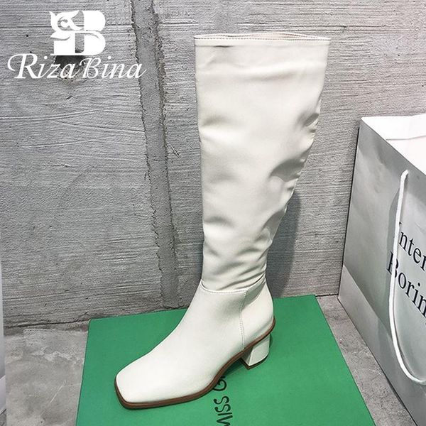 boots rizabina high heel women square toe knee party club winter shoes footwear size 35-40, Black
boots rizabina high heel women square toe knee party club winter shoes footwear size 35-40, Black