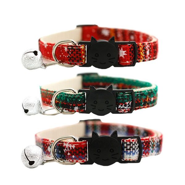 dog collars & leashes christmas cat collar nylon adjustable puppy with bell pendant year christma safety for cats neck strap pet supplies
dog collars & leashes christmas cat collar nylon adjustable puppy with bell pendant year christma safety for cats neck strap pet supplies