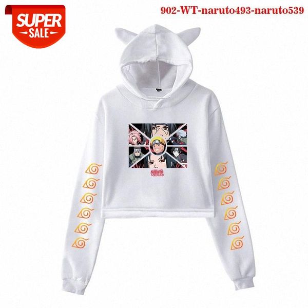 naruto shippuden peripheral printed navel-breaking large size loose cat ear sweater women's hoodie #el6q, Black
naruto shippuden peripheral printed navel-breaking large size loose cat ear sweater women's hoodie #el6q, Black