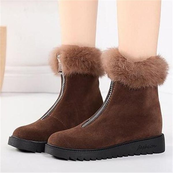 boots winter children's snow plus velvet thick shoes high to help warm cotton hair in the, Black
boots winter children's snow plus velvet thick shoes high to help warm cotton hair in the, Black