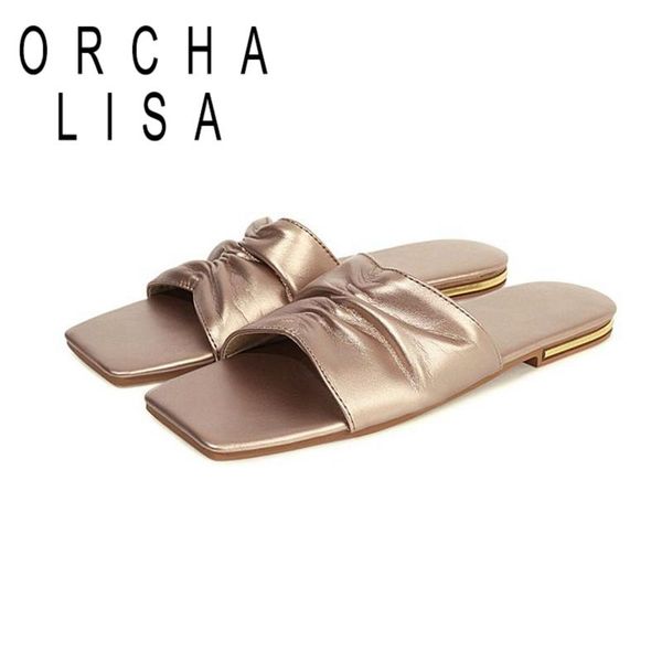 women slippers beach flats shoes big size 41 42 43 open toe 2021 gold silver outdoor woman slides street style slipper, Black
women slippers beach flats shoes big size 41 42 43 open toe 2021 gold silver outdoor woman slides street style slipper, Black