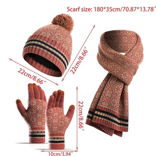 hats, scarves & gloves sets winter 3pcs floral jacquard beanie hat long scarf touch screen set, Blue;gray
hats, scarves & gloves sets winter 3pcs floral jacquard beanie hat long scarf touch screen set, Blue;gray