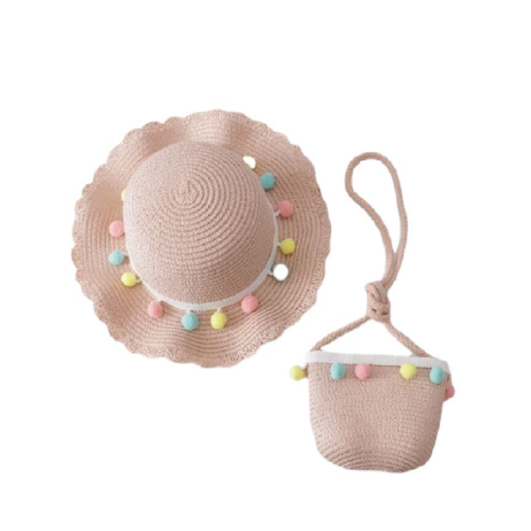 caps & hats children's hat small color ball sunscreen parent-child beach girl's big brim sunshade sun baby straw bag, Yellow
caps & hats children's hat small color ball sunscreen parent-child beach girl's big brim sunshade sun baby straw bag, Yellow