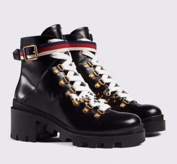 new style leather women's high heels and ankle boots, women's thick-heeled crystal martin boots, white dress shoelace box, Black
new style leather women's high heels and ankle boots, women's thick-heeled crystal martin boots, white dress shoelace box, Black