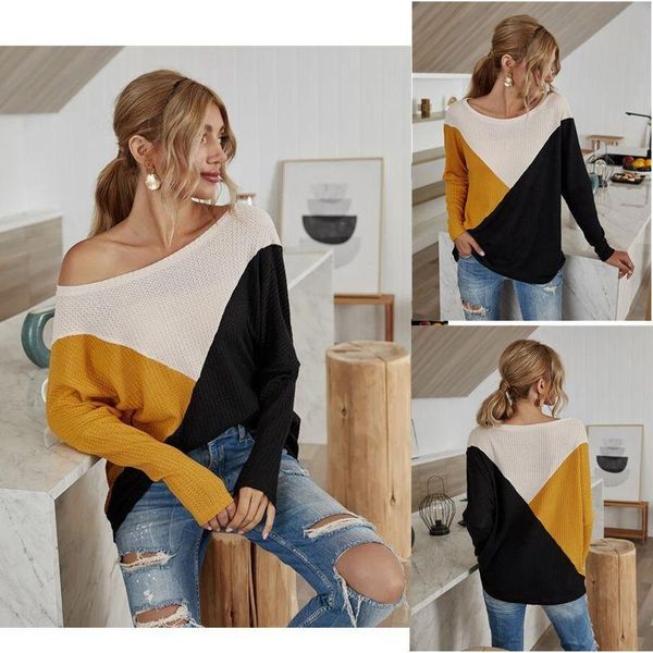 women's t-shirt loose t-shirts women long sleeve casual patchwork woman pullover autumn blazers o-neck female clothes tee shirt c0, White
women's t-shirt loose t-shirts women long sleeve casual patchwork woman pullover autumn blazers o-neck female clothes tee shirt c0, White