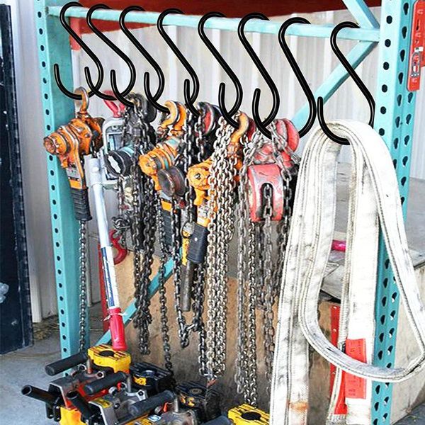 hooks & rails 12 pack large heavy duty s for hanging non slip rubber coated steel metal 6 inch
hooks & rails 12 pack large heavy duty s for hanging non slip rubber coated steel metal 6 inch