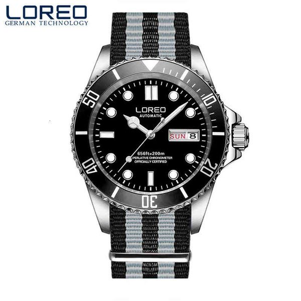 luxury m dive mark 200 loreo waterproof men watches automatic mechanical clocks famous date clock, Slivery;brown
luxury m dive mark 200 loreo waterproof men watches automatic mechanical clocks famous date clock, Slivery;brown