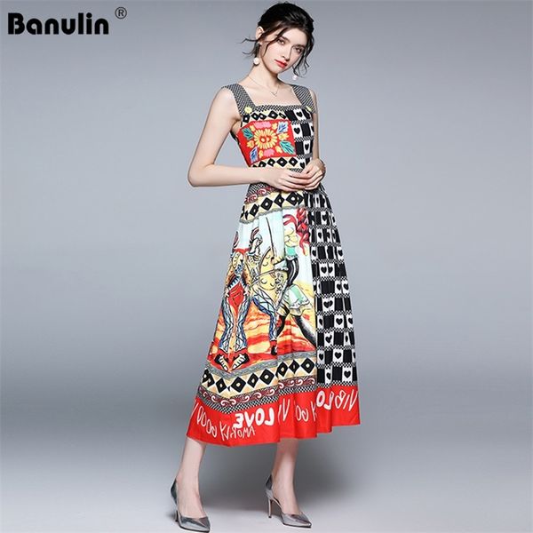 banulin designer runway beach boho flower printed long dresses for women spaghetti strap elegant party dress femme vestido 210603, Black;gray
banulin designer runway beach boho flower printed long dresses for women spaghetti strap elegant party dress femme vestido 210603, Black;gray
