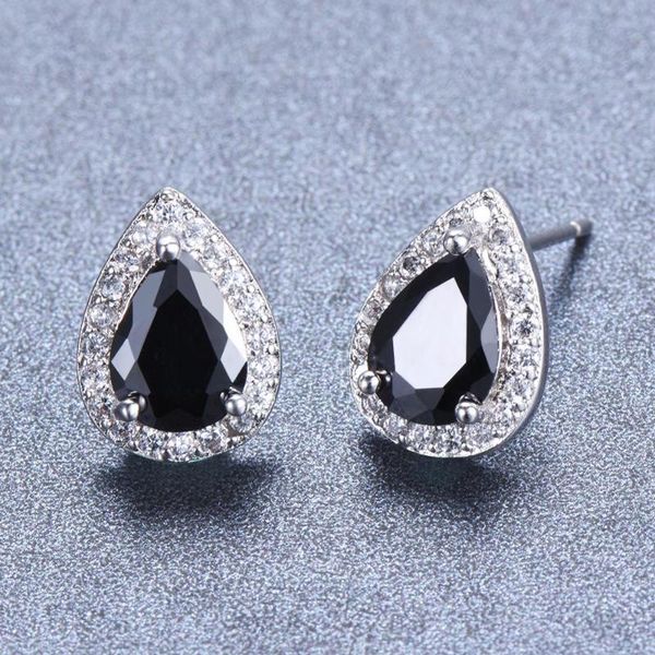 stud blaike exquisite water drop black zircon earrings for women silver color birthstone wedding jewelry, Golden;silver
stud blaike exquisite water drop black zircon earrings for women silver color birthstone wedding jewelry, Golden;silver