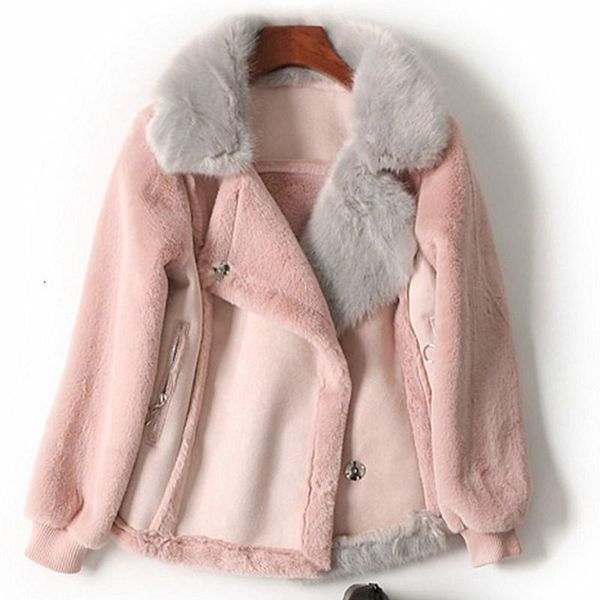 women's leather & faux winter cropped suede jacket women female warm motorcycle biker fur lined short coat ladies windbreaker, Black
women's leather & faux winter cropped suede jacket women female warm motorcycle biker fur lined short coat ladies windbreaker, Black