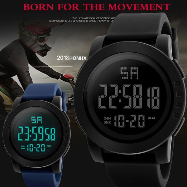 wristwatches military round men digital sport led waterproof male wrist watch watches 2021 luxury designer montre homme, Slivery;brown
wristwatches military round men digital sport led waterproof male wrist watch watches 2021 luxury designer montre homme, Slivery;brown