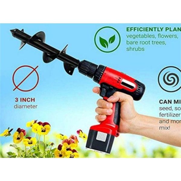 professional drill bits hole digger for hex drive non-slip auger bit rust-proof rapid planter 
professional drill bits hole digger for hex drive non-slip auger bit rust-proof rapid planter