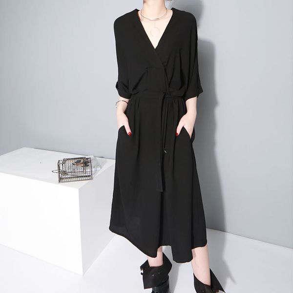 2021 high fashion with deep v cleavage ruched ladies dress long ropa mujer, Black;gray
2021 high fashion with deep v cleavage ruched ladies dress long ropa mujer, Black;gray